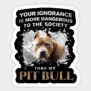 American Pit Bull Terrier - APBT Sticker